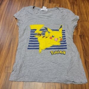 Pokemon Pikachu Shirt, Tag Size Ladies XL